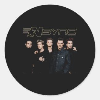Nsync Offiziell machen Sie Ihre Sache Runder Aufkleber