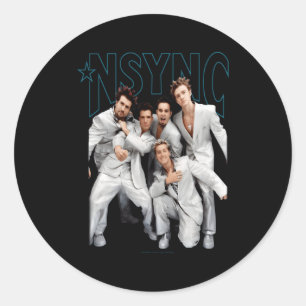 Nsync Offizielles Denken von Ihnen Runder Aufkleber