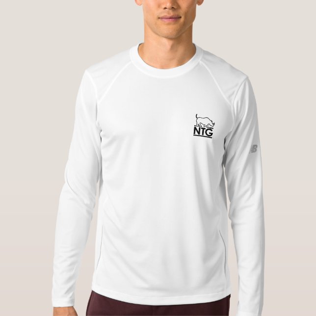 NTG Men's Long Sleeve Shirt (kleines Logo) (Vorderseite)