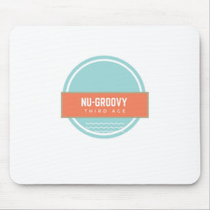 nu-erwachsene dritte Generation türkisfarben grün Mousepad
