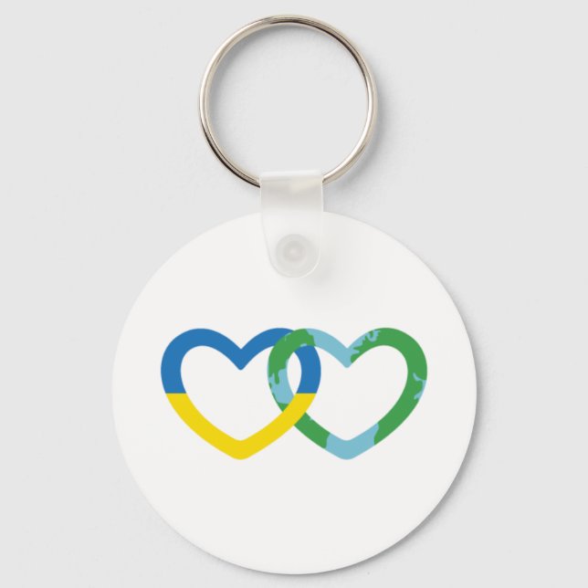 NU Hearts Keychain Schlüsselanhänger (Vorderseite)