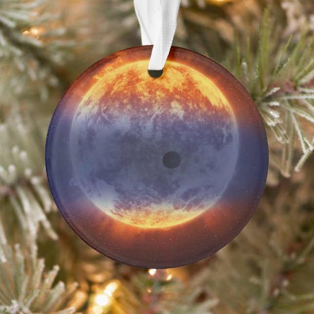 Nuage De Gaz Hydrogène Au Large De L'Exoplanète Gj (Arbre)