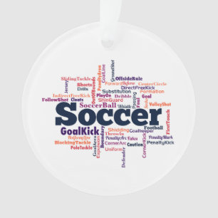 Nuage de mots de football