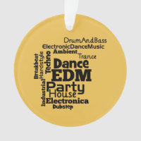 Nuage de mots de l'EDM Dance Party
