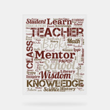 Nuage de mots pour les enseignants