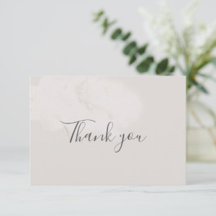 Nuage neutre Carte de remerciements 9 Baby showers