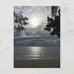 nuage soleil mer Palm Cove carte postale