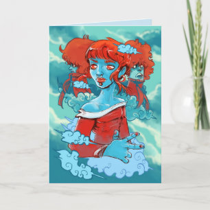 nuage zombies carte de voeux