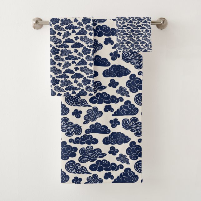 Nuages Auspicious Motif traditionnel chinois BTS (En situation)