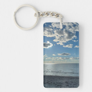 Nuages Ciel Bleu Nuageux Plage Vide