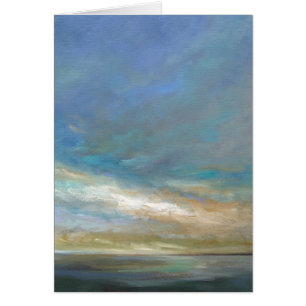 Nuages côtiers avec l'océan