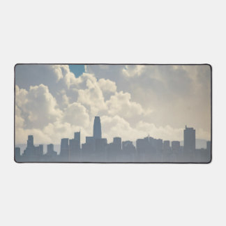 Nuages et la ville