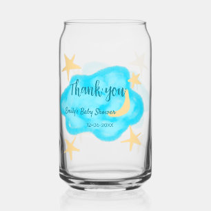 Nuages étoilés de lune aquarelle baby shower ajout
