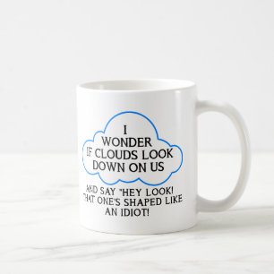 Nuages Nous Regardant Drôle Mug