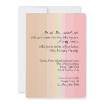 Nuances de faire-part de mariage rose d'Ombre