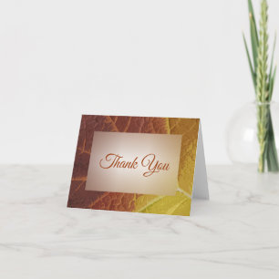 Nuances de Merci feuille d'automne