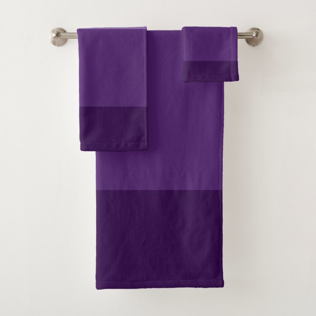 Nuances de rayures foncées et violettes claires (En situation)