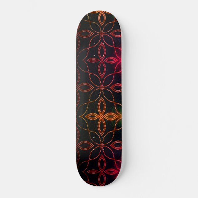 Nuances de skateboard rouge (Recto)