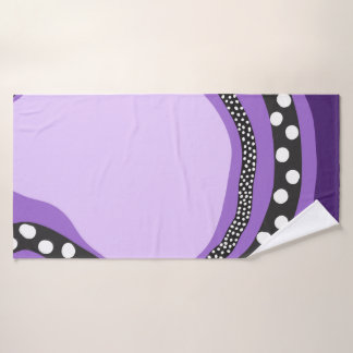 Nuances de violet Art Abstrait moderne