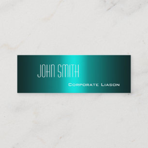 Nuances des cartes de visite maigres d'Aqua