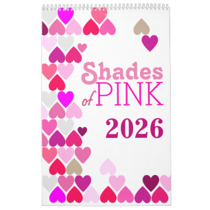 Nuances du calendrier rose