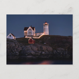 Nubble à la carte postale de Noël