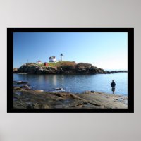 Nubble Lighthouse York Maine Fishing