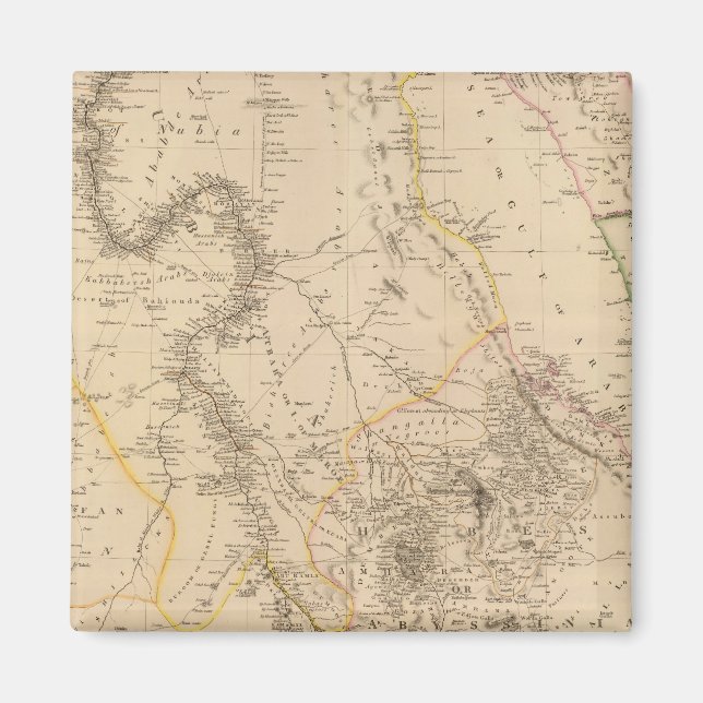 Nubia, Abessinia 2 Magnet (Vorne)