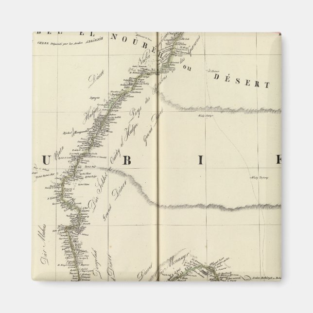 Nubia Afrika 18 Magnet (Vorne)