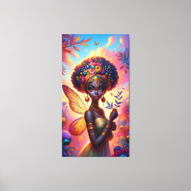 Nubian Fairy Leinwanddruck (Vorderseite)