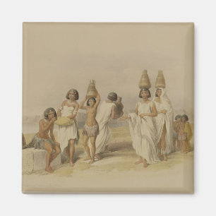Nubian Frauen bei Kortie auf dem Nil, von "Ägypte Magnet