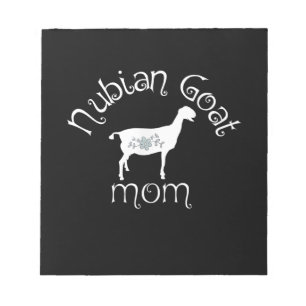 Nubian Goat Mama Gift Notizblock