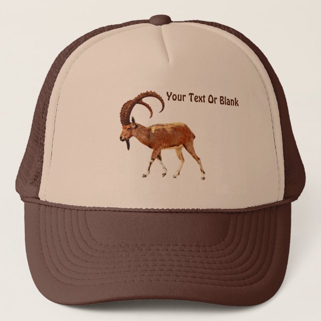 Nubian Ibex - En Gedi Truckerkappe (Vorderseite)