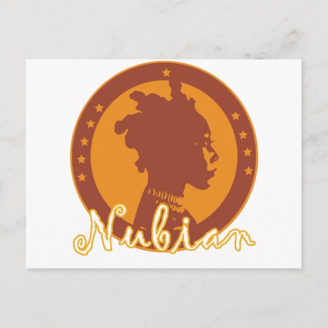 Nubian Postcard Postkarte (Vorderseite)