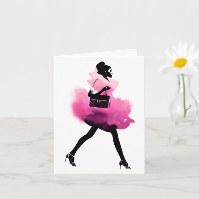 Nubian Queen ist alles, was sie hat Karte (Kleine Pflanze)