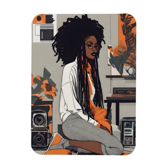 Nubian Swag Magnet (Vertikal)