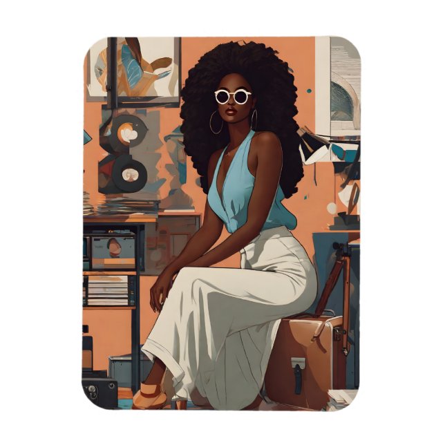 Nubian Swag Magnet (Vertikal)