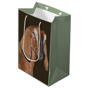 Nubian Ziegen-Geschenk-Tasche Mittlere Geschenktüte