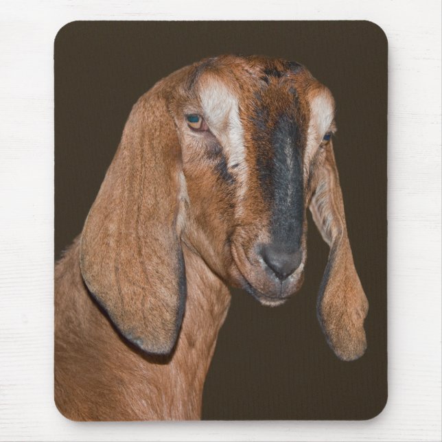 Nubian-Ziegen-Mauspad Mousepad (Vorne)