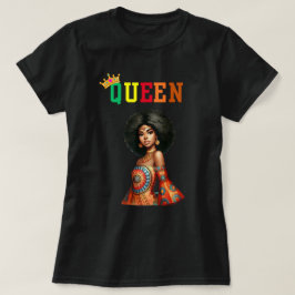 Nubische Königin: Schönheit, T - Shirt von Frauen