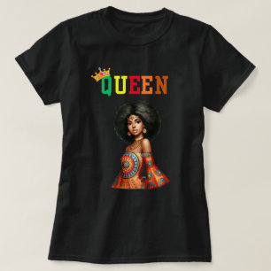 Nubische Königin: Schönheit, T - Shirt von Frauen
