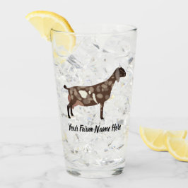 Nubische Milchziege Glas