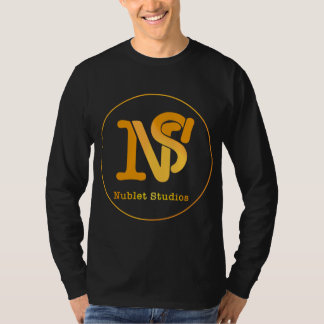 Nublet Studios schwarzes langärmeliges Shirt