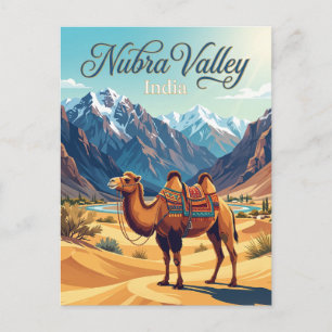 Nubra Valley Indien Postkarte