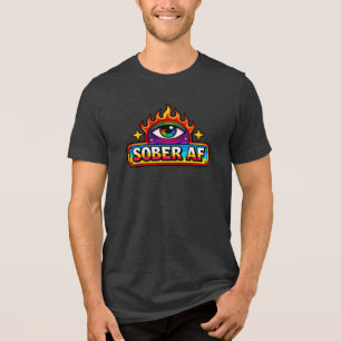 Nüchtern AF -  Tri-Blend Shirt