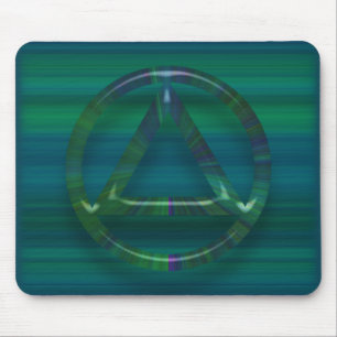 Nüchterne Nüchternheits-Erholungs-Mausunterlage Mousepad