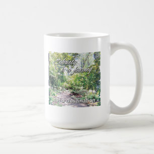 Nüchternheit ist eine Reise Kaffeetasse