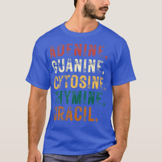 Nucleobases Biology Teacher DNA Biologe Geschenk 2 T-Shirt