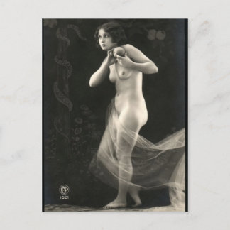 Nude Woman French Postcard Postkarte