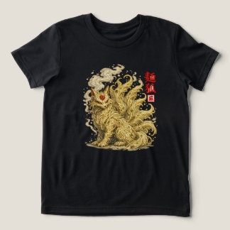 Nudel Kitsune – Japanischer Fuchsgeist aus Ramen Tri-Blend Shirt